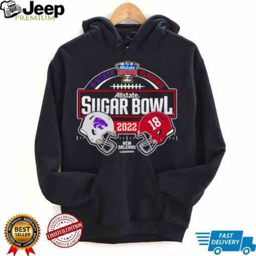 2022 23 Allstate Sugar Bowl Matchup Alabama Crimson tide vs K state Wildcats Shirt