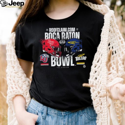 2022 Boca Raton Bowl Game Liberty Flames Vs Toledo Rockets Shirt