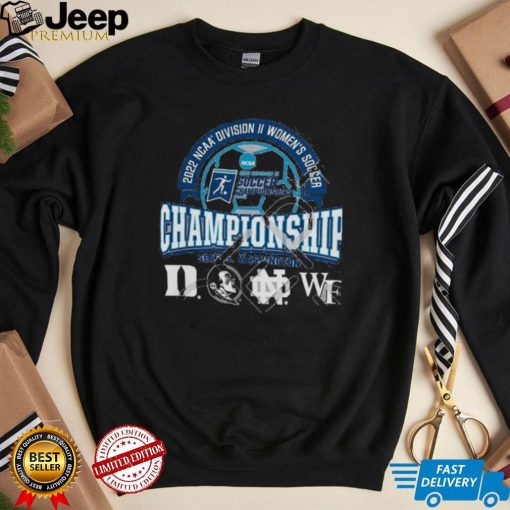 2022 Division Ii Womens Soccer Championship Seattle Washington Shirt