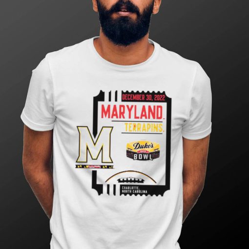 2022 Duke’s Mayo Bowl Maryland Football Shirt