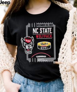 2022 Duke’s Mayo Bowl North Carolina State Shirt