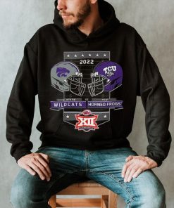 2022 K State Wildcats Vs TCU Horned Frogs Big 12 Football Championship Bound Shirt