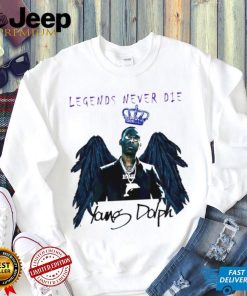 2022 Young Dolph Legends never die art shirt