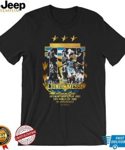 Lionel Messi 10 Argentina 2004 2022 Champions Shirt