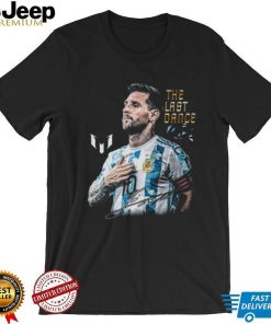 Lionel Messi The Last Dance Goat Forever A Legend Signature T Shirt