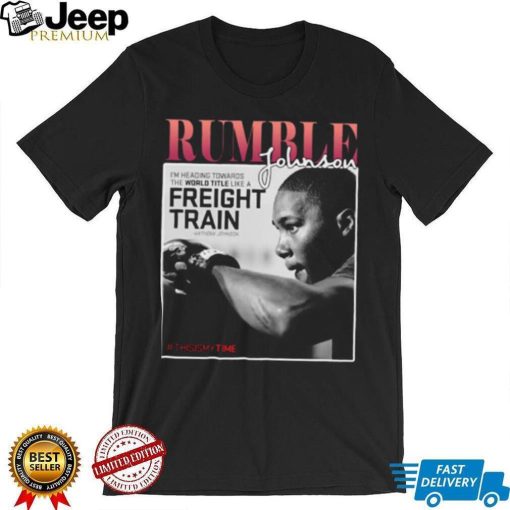 Anthony Rumble Johnson Mma Fighter T Shirt Design