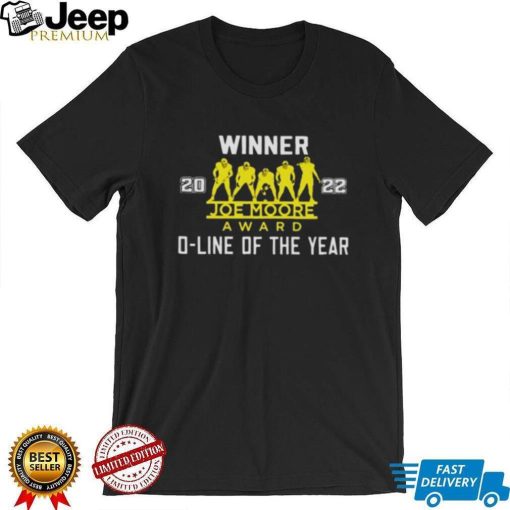 Winner joe moore award 2022 o line of the year shirt