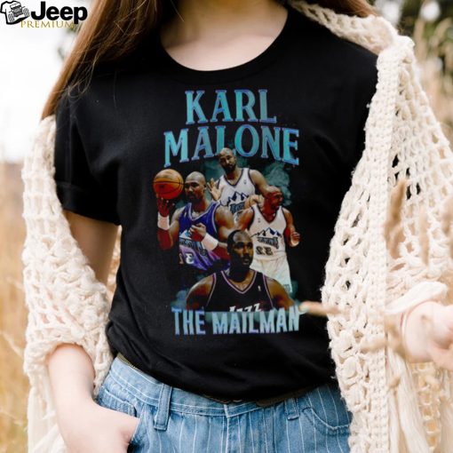 90s Design Karl Malone Collage The Mailman shirt