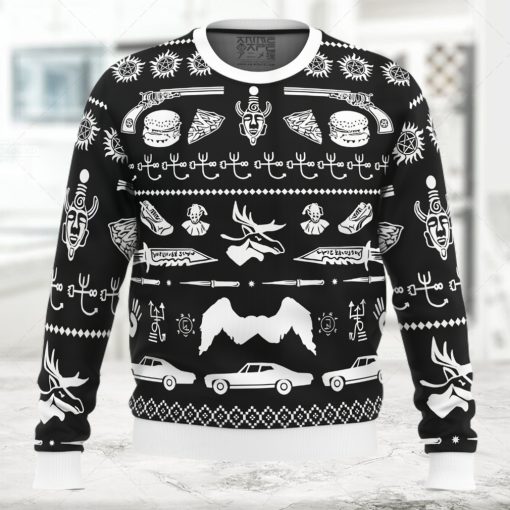 A Very Supernatural Christmas Supernatural Ugly Christmas Sweater