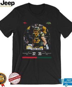 North Dakota State 35 32 Incarnate Word football 2022 Final score shirt