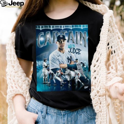 Aaron Judge Is Officially The Captain Of The New York Yankees Shirt
