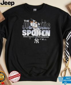 Aaron Judge New York Yankees American League Home Run Record T Shirt