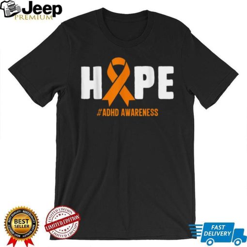 Adhd Awareness Ribbon Autism Awareness Day Shirt