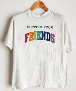 Adrian Phillips wear support your Friends colorful shirt