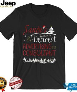 Advertising Consultant Xmas Job Christmas Shirt