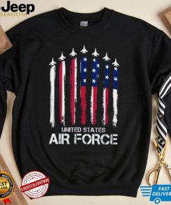 Air Force Us Veterans 4th Of July American Flag Independent Day T Shirt