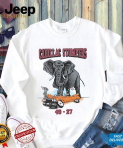 Alabama Crimson Tide Beat Auburn Tigers 49 27 Cadillac Stompers Shirt