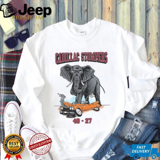 Alabama Crimson Tide Beat Auburn Tigers 49 27 Cadillac Stompers Shirt