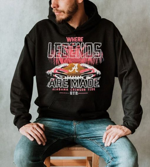 Alabama Crimson Tide Where Legends Are Made Gloves shirt