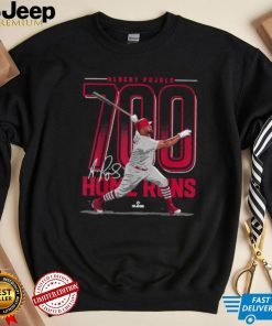 Albert Pujols 700 Home Runs St Louis MLBPA T Shirt1