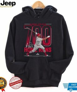 Albert Pujols 700 Home Runs St Louis MLBPA T Shirt2