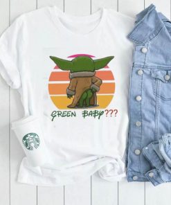 Alien Green Baby Legendary Animals Grogu Yoda Vintage Shirt