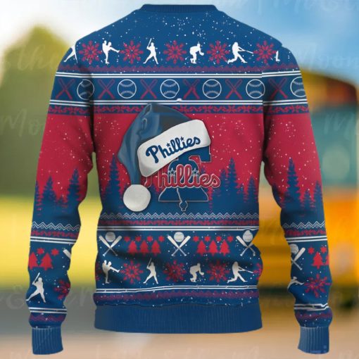 All I Want For Christmas Is More Time For Phillies Ugly Christmas Sweater