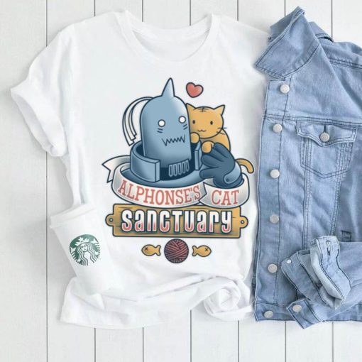 Alphonse’s Cat Sanctuary Fullmetal Alchemist shirt