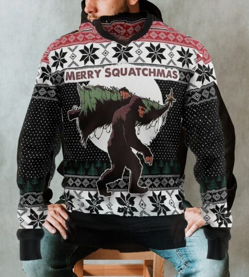 Amazing Bigfoot Ugly Christmas Sweater, Xmas Sweatshirt