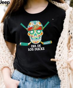 Anaheim Ducks Sugar Skull Dia De Los Ducks shirt