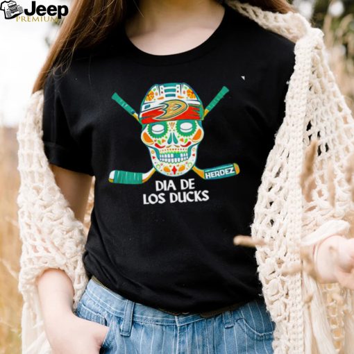 Anaheim Ducks Sugar Skull Dia De Los Ducks shirt