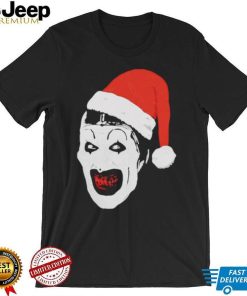 Art Christmas Terrifier Santa Tee Shirt