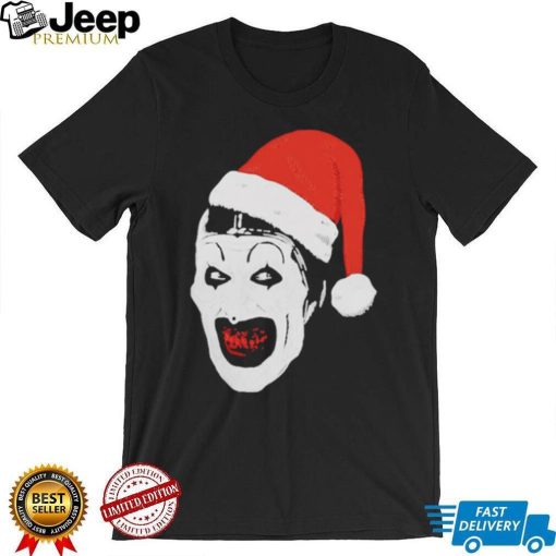 Art Christmas Terrifier Santa Tee Shirt