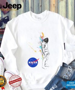 Astronaut Watercolor Nasa T Shirt
