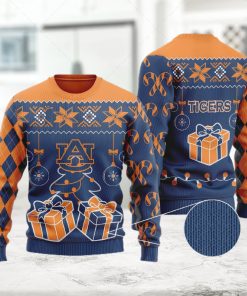 Auburn Tigers Football Team Logo Custom Name Personalized Ugly Christmas Sweater  Ugly Sweater  Christmas Sweaters  Hoodie  Sweatshirt  Sweater