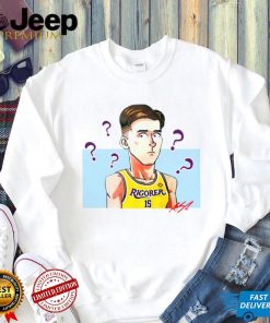 Austin Reaves Los Angeles Lakers cartoon signature 2022 T shirt