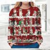 Chicago Bears Mickey Mouse Funny Ugly Christmas Sweater  Ugly Sweater  Christmas Sweaters