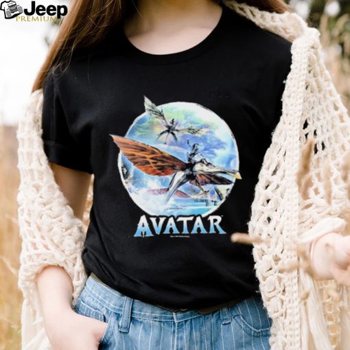 Avatar 2 The Way of Water Banshee Flight Water T Shirt Avatar Pandora