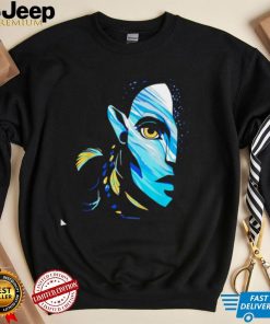 Avatar the way of water Neytiri Na’vi Ocean half face shirt