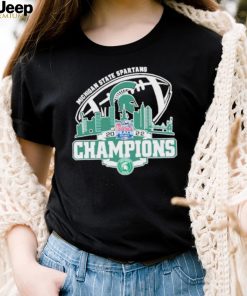 Awesome michigan State Spartans Chick Fil Peach Bowl City Champions 2022 shirt