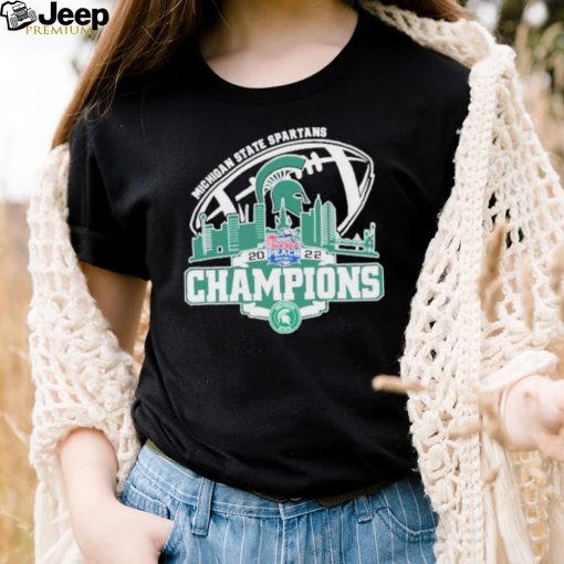 Awesome michigan State Spartans Chick Fil Peach Bowl City Champions 2022 shirt