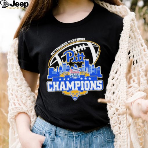 Awesome pittsburgh Panthers Spartans Chick Fil Peach Bowl City Champions 2022 shirt