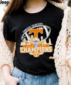 Awesome tennessee Volunteers Logo Music City Bowl City Champions 2022 shirt