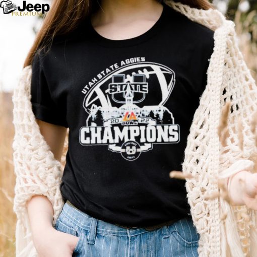 Awesome utah State Aggies Logo La Bowl City Champions 2022 shirt