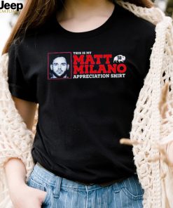 This Is My Matt Milano Appreciation Shirt