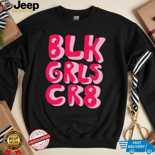 BLK GRLS CR8 logo shirt