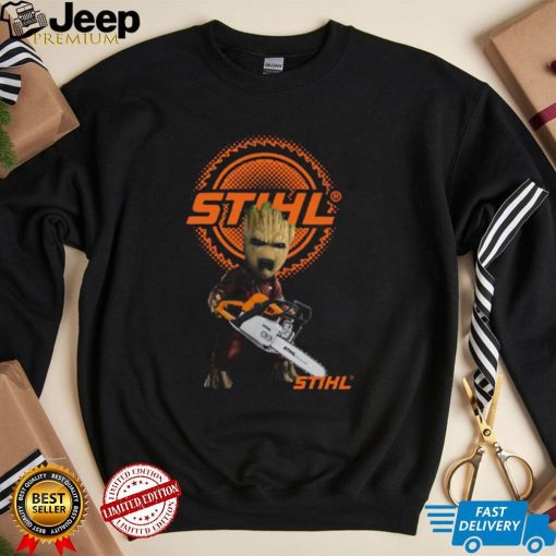 Baby Groot Stihl Logo American 2022 Shirt