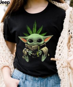 Baby Yoda smokes weed Star wars 2022 shirt