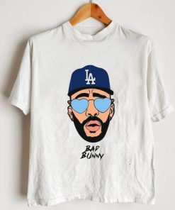 Bad Bunny Dodgers Shirt Los Angeles Dodgers MLB Shirtv