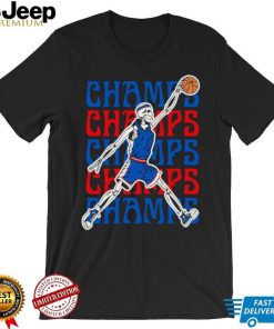 Barstool sports ka skeleton champs Kansas championship shirt